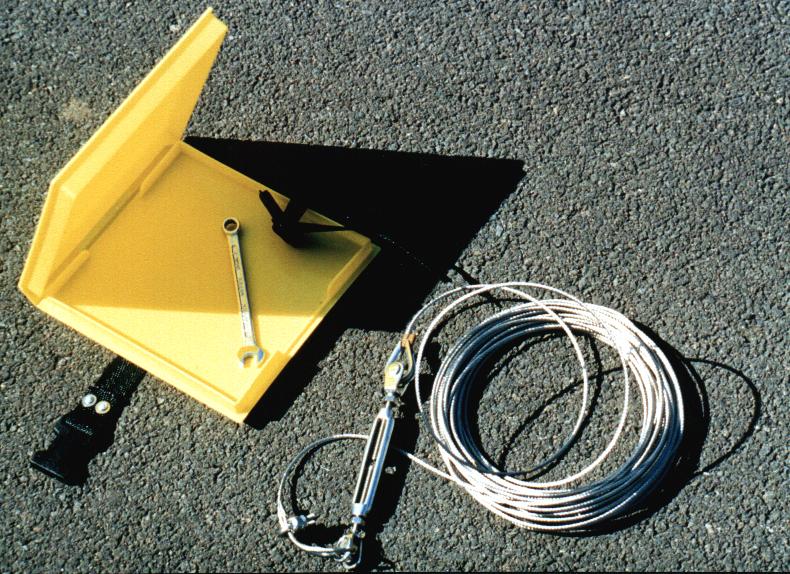 Cable de sujeci&oacute;n de la estructura