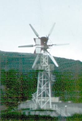 Aerogenerador en La Laguna (Tenerife)