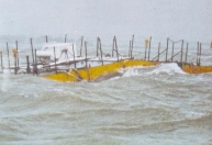 Convertidor de olas (balsa Cockerell