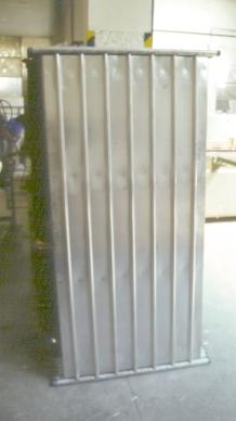 Placa captadora de un panel solar